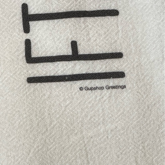 Large Gushup Greetings Iftar Ramadan Linen Dish Towel - Picture 2 of 2